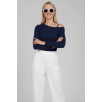 Tek Omuz İpli Bluz Lacivert T4328 Tek Omuz İpli Bluz Lacivert T4328