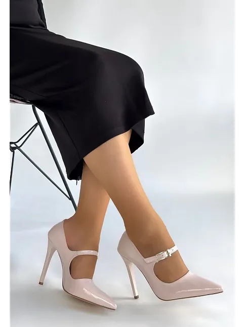 Tiej Bej Rugan Stiletto Ayakkabı