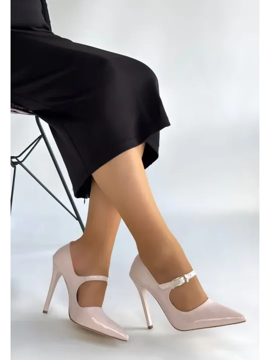 Tiej Bej Rugan Stiletto Ayakkabı Tiej Bej Rugan Stiletto Ayakkabı