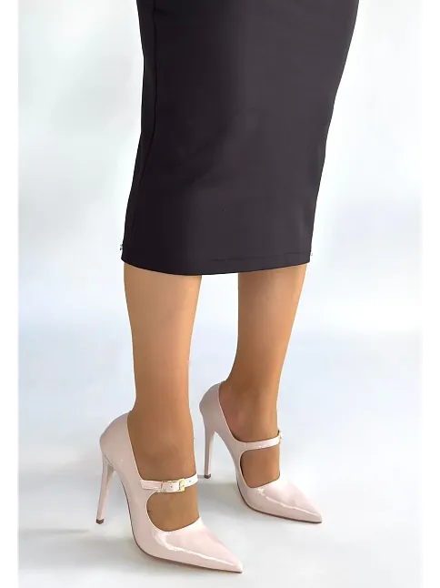 Tiej Bej Rugan Stiletto Ayakkabı