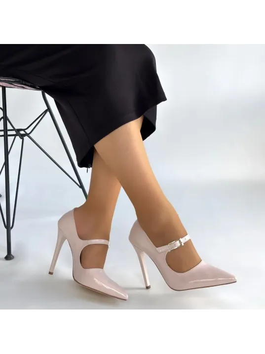 Tiej Bej Rugan Stiletto Ayakkabı Tiej Bej Rugan Stiletto Ayakkabı