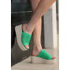 Tiona Yeşil Triko Dolgu Topuk Terlik Tiona Yeşil Triko Dolgu Topuk Terlik
