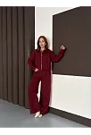 Trenç Takım Alt Üst Bordo Ons