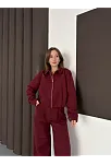 Trenç Takım Alt Üst Bordo Ons