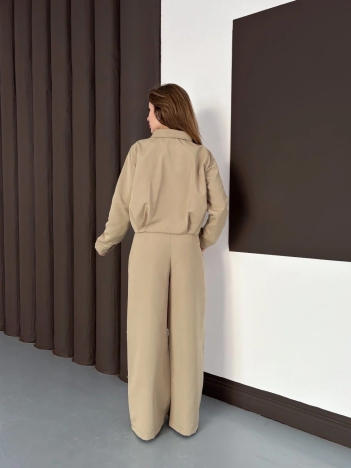 Trenç takım alt üst haki ons Trenç takım alt üst haki ons