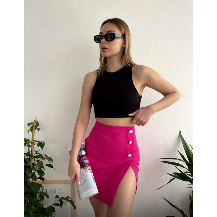 Üç taşlı mini etek Üç taşlı mini etek