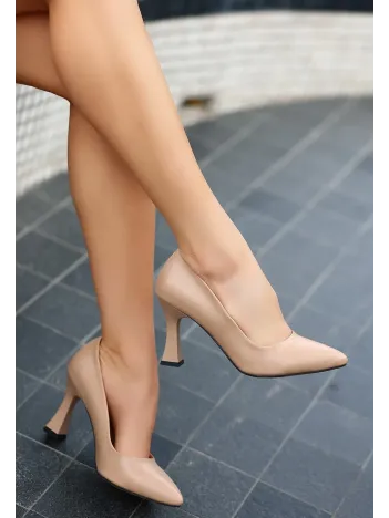 Ulba Nude Cilt Stiletto Ayakkabı Ulba Nude Cilt Stiletto Ayakkabı