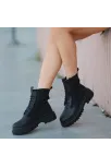 Utag Siyah Cilt Bağcıklı Bot Utag Siyah Cilt Bağcıklı Bot