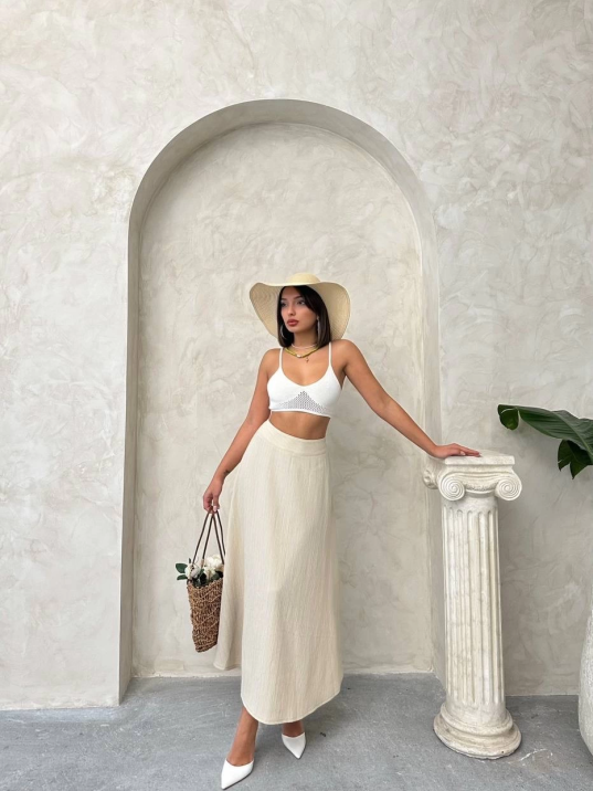 Uzun astarlı etek Uzun astarlı etek