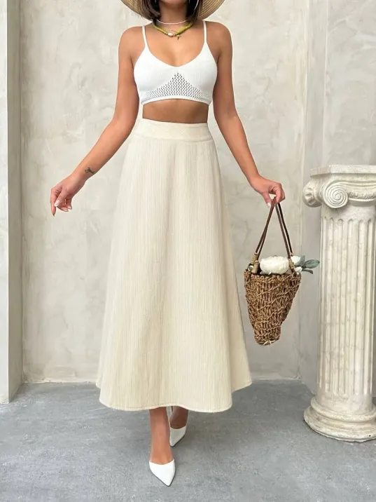 Uzun Astarlı Etek