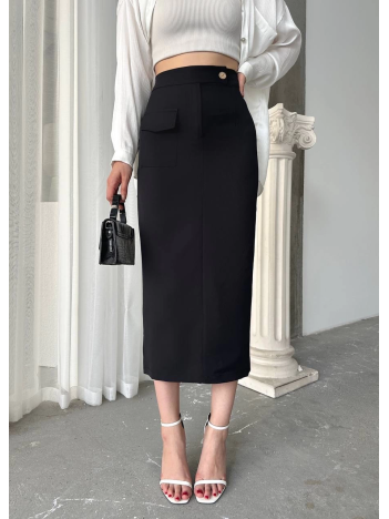 Uzun düğmeli etek Uzun düğmeli etek