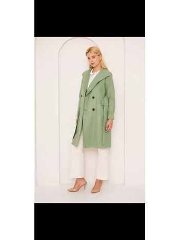 Uzun Düz Kaşe Kaban