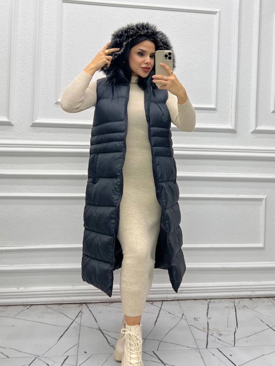 Uzun Şişme Yelek Uzun Şişme Yelek