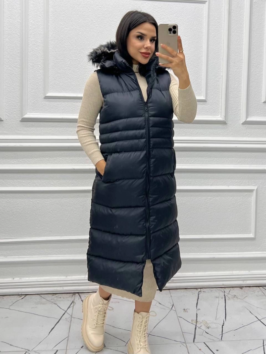 Uzun Şişme Yelek Uzun Şişme Yelek