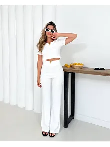 V Aksesuarlı Ottoman Takım Beyaz S255850