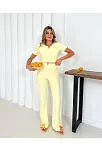V Aksesuarlı Ottoman Takım Sarı S255850