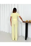 V Aksesuarlı Ottoman Takım Sarı S255850