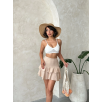 Valonlu fırfırlı etek s24681 Valonlu fırfırlı etek s24681