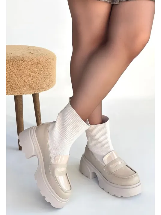 Wanye Bej Cilt Cilt Streçli Bot