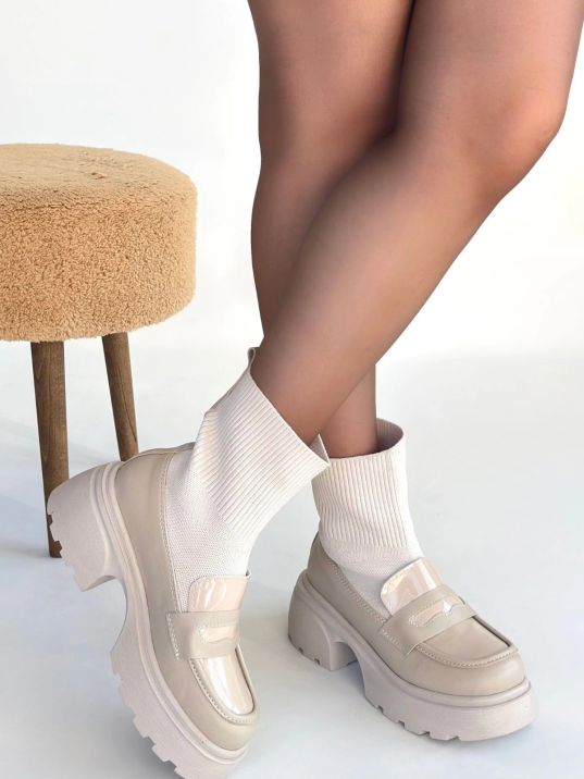 Wanye Bej Cilt Cilt Streçli Bot