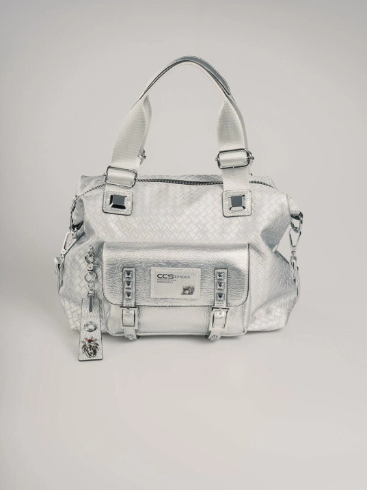 Wawin Gri Cilt Omuz Çantası