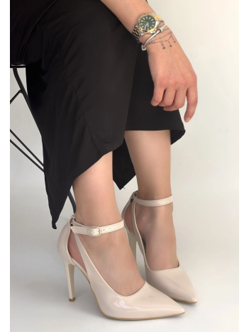 Wenni Bej Rugan Stiletto Ayakkabı