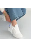 Weor Beyaz Triko Bağcıklı Spor Ayakkabı