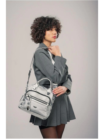 Weta Gri Cilt Kol Ve Omuz Çantası