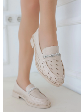 Woni Bej Cilt Babet Ayakkabı