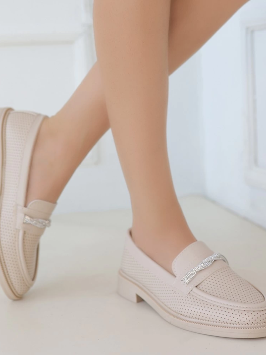 Woni Bej Cilt Babet Ayakkabı