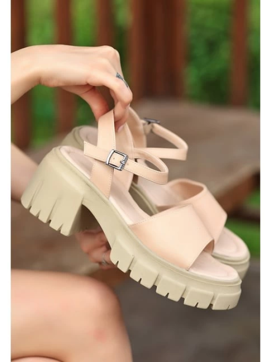 Woor Nude Cilt Sandalet Woor Nude Cilt Sandalet