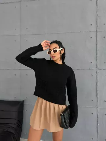 Cepli Triko Kazak Siyah