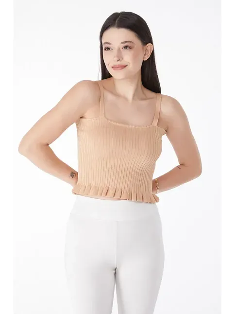 Yazlık Triko Crop