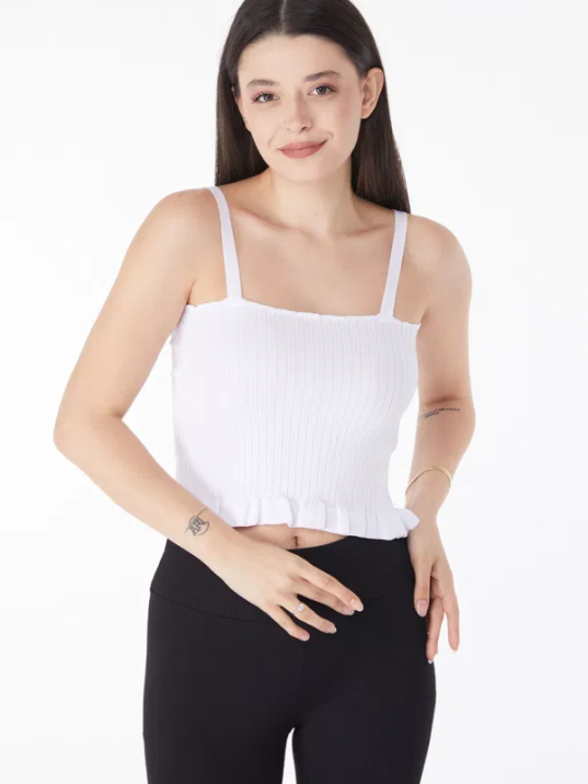 Yazlık triko crop Yazlık triko crop