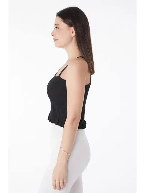 Yazlık Triko Crop