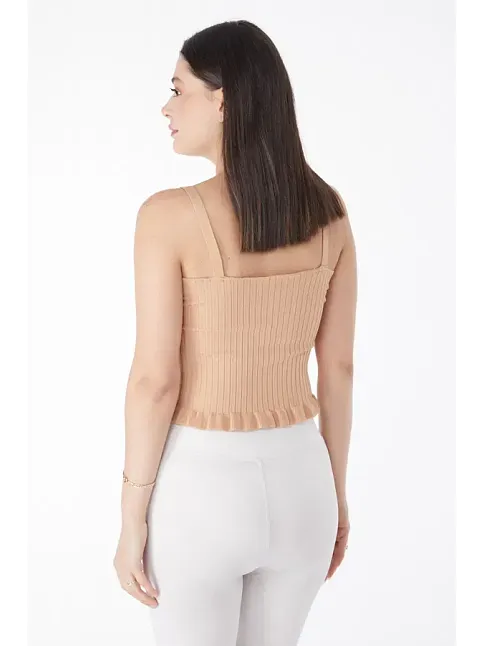 Yazlık Triko Crop