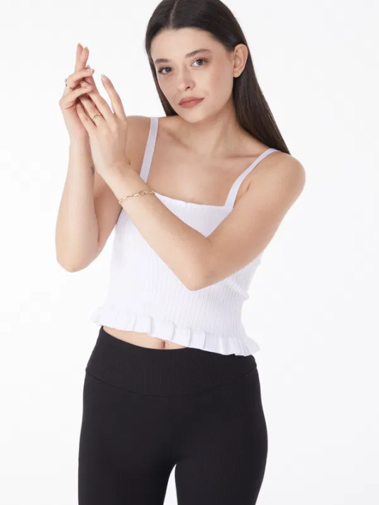 Yazlık triko crop Yazlık triko crop