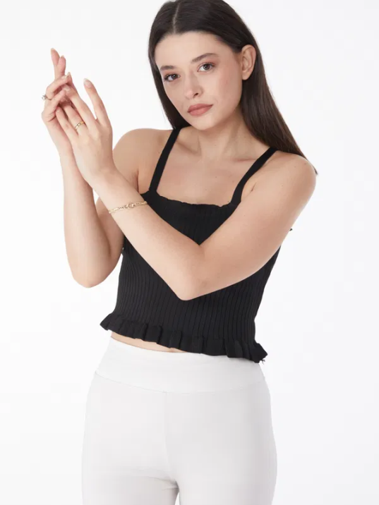 Yazlık triko crop Yazlık triko crop