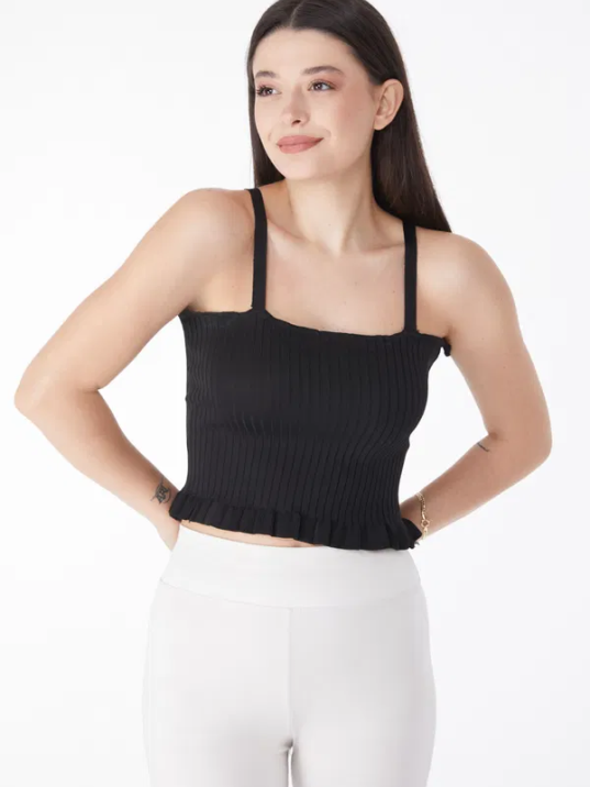 Yazlık triko crop Yazlık triko crop