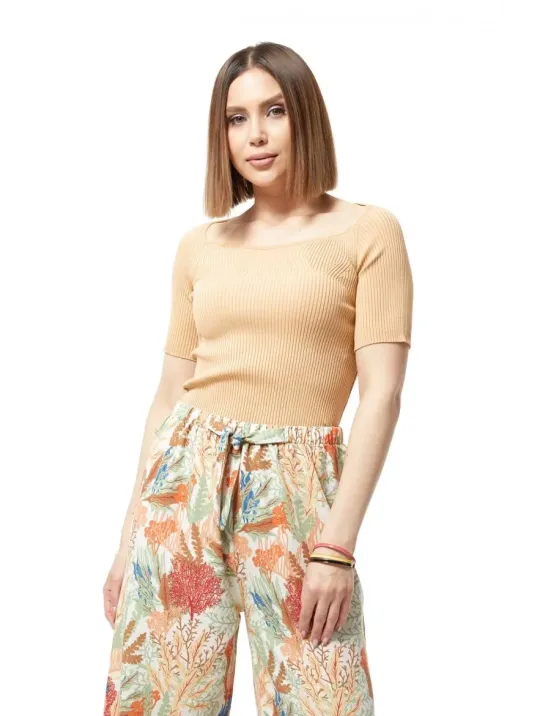 Yazlık Triko Tişört Yazlık Triko Tişört