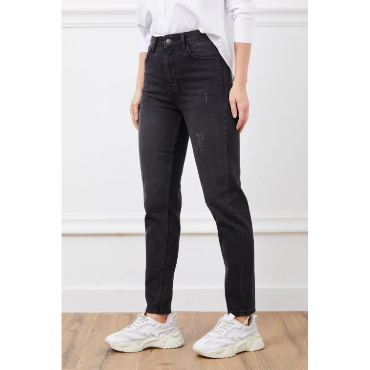 Yüksek bel mont jean pantolon Yüksek bel mont jean pantolon