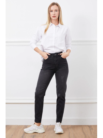 Yüksek bel mont jean pantolon Yüksek bel mont jean pantolon