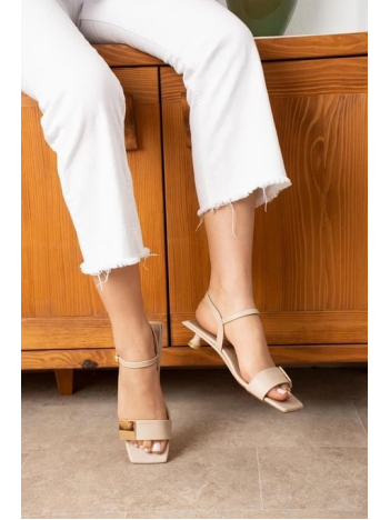 Zıan Bej Topuklu Ayakkabı Zıan Bej Topuklu Ayakkabı