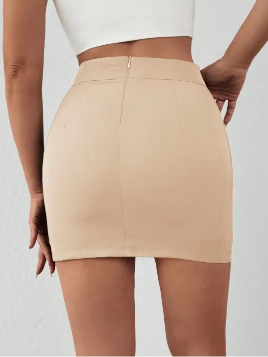 Zincirli Mini Etek S241008