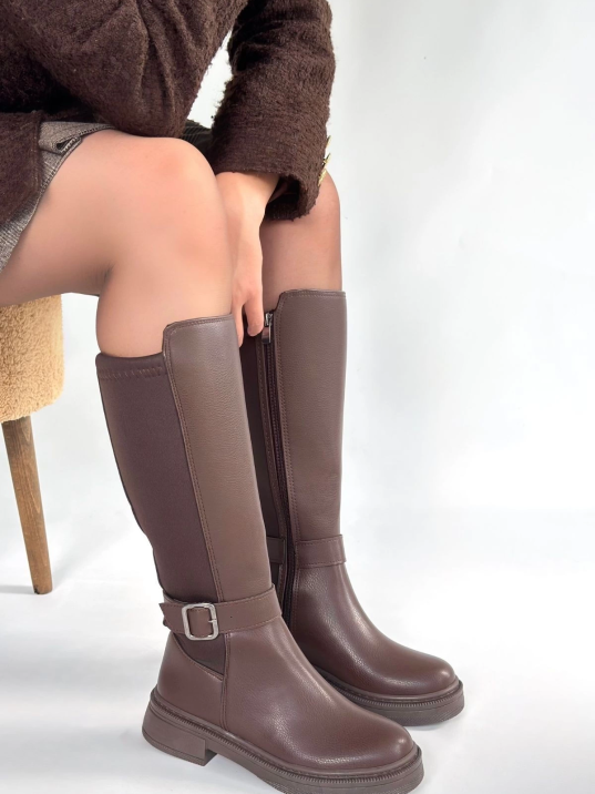 Zinda Kahverengi Cilt Çizme Zinda Kahverengi Cilt Çizme