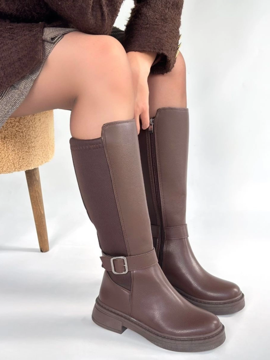 Zinda Kahverengi Cilt Çizme Zinda Kahverengi Cilt Çizme