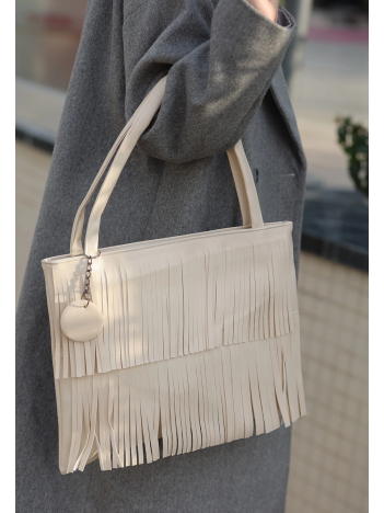 Zoey Bej Cilt Kol Çantası