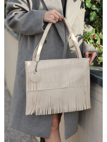 Zoey Bej Cilt Kol Çantası Zoey Bej Cilt Kol Çantası