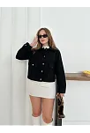Zr Model Kaşe Ceket Siyah St255807