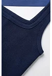 Kadın Lacivert Kalın Askılı Crop Top Büstiyer – Modern Ve Şık Tasarım Kadın Lacivert Kalın Askılı Crop Top Büstiyer – Modern Ve Şık Tasarım